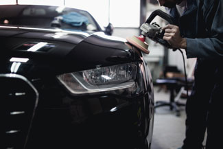 Conventional auto body damage repair services at Dent Busters in Tucson, Arizona